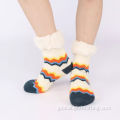 Fleece-lined Socks Winter Fluffy Fuzzy Fleece-lined Non-skid Plush Socks Factory